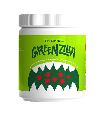 Гринзилла Greenzilla длительного действия для борьбы со взрослыми особями мух 1%  500 гр